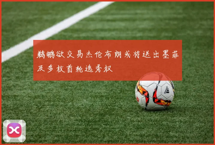 鹈鹕欲交易杰伦布朗或将送出墨菲及多枚首轮选秀权