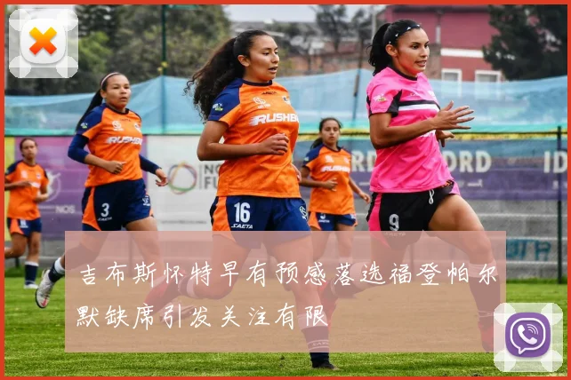 吉布斯怀特早有预感落选福登帕尔默缺席引发关注有限